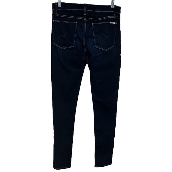 Hudson Krista Super Skinny Jeans sz 29 * Dark Blue Wash Stretch Denim * W407DED - Picture 2 of 9